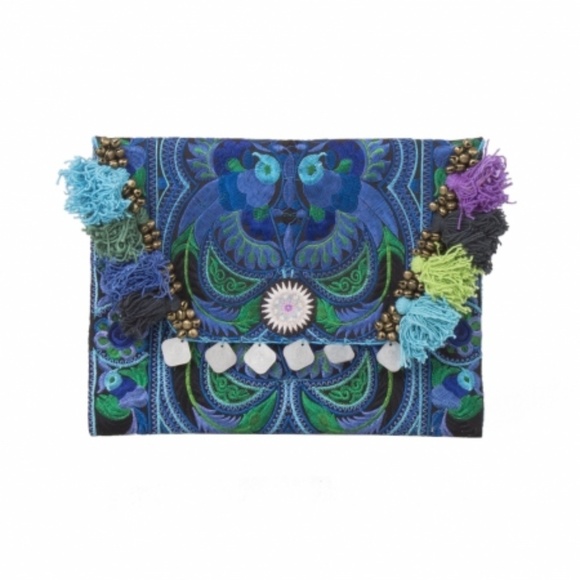 Consume with Love Handbags - Bluebird Clutch